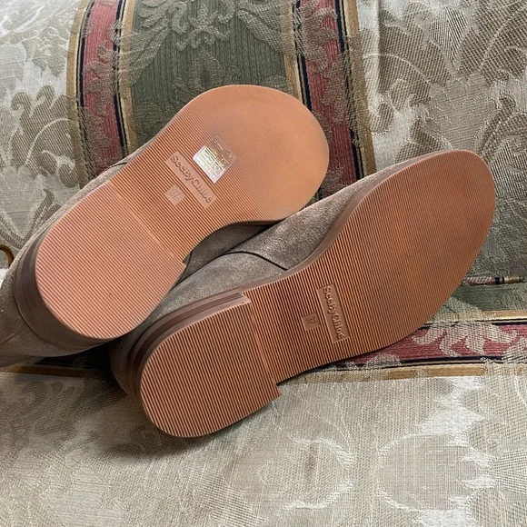 SEE BY CHLOE’ Louise Womens Leather Zip-On Shearling Ankle BootsN10-11